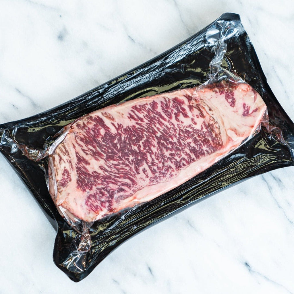 AUSTRALIAN WAGYU NY STRIP 8-9 - Campo Meat